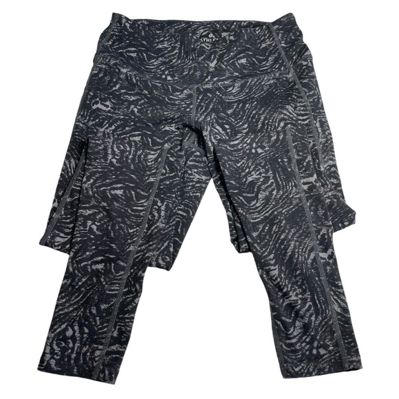 Athleta Zebra Chaturanga Tights Size XS - Picture 5 of 7